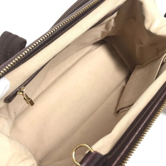 LOUIS VUITTON M92216 Josephine PM Hand Bag Monogram Mini Canvas Slys Red - Picture 12 of 16